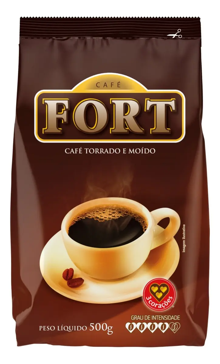CAFE FORT ALMOFADA 500G